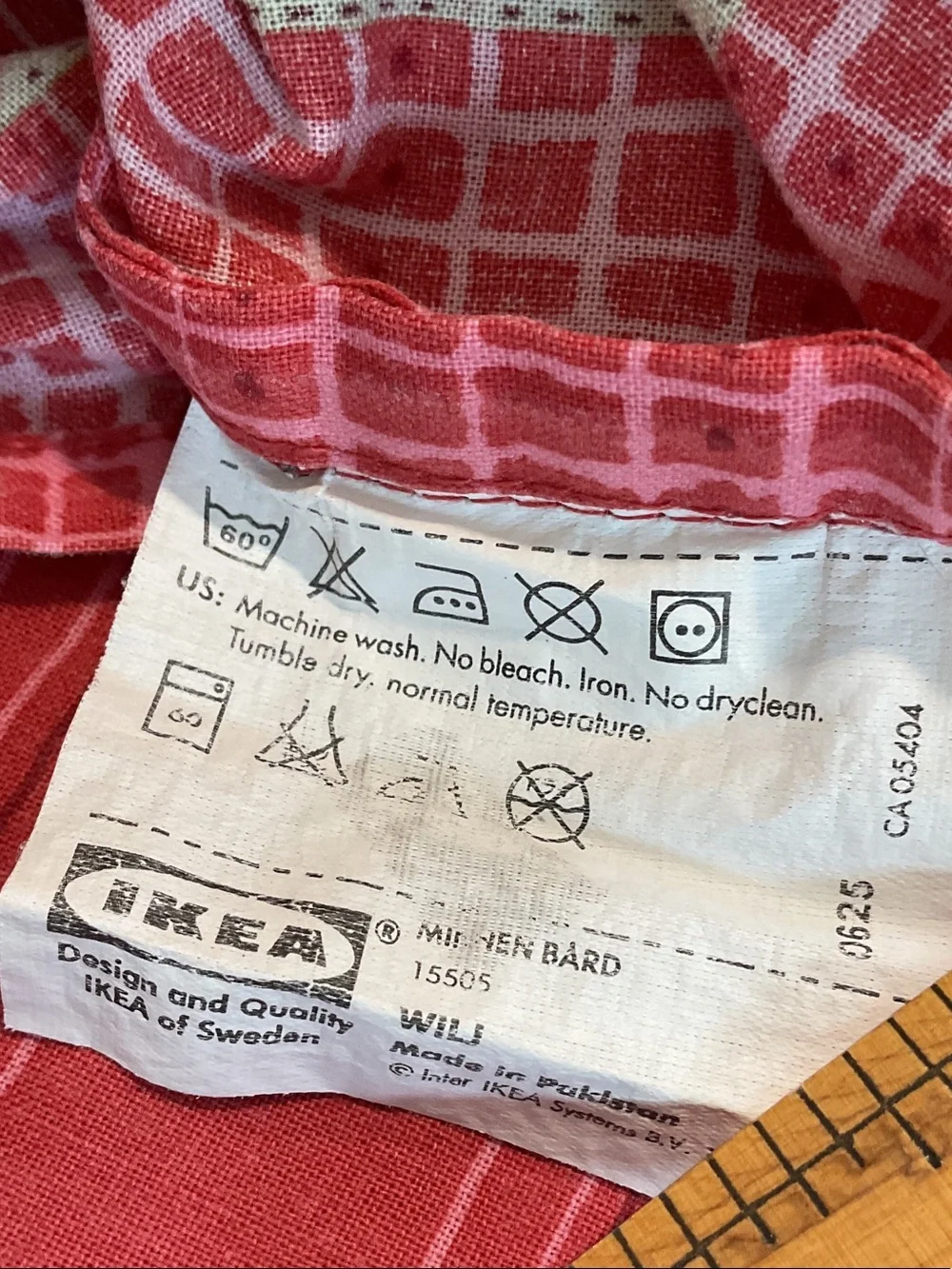 🏰 IKEA twin duvet. Minnen Bard
